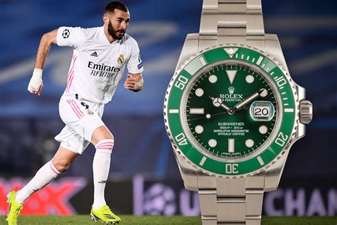 rolex karim benzema|benzema watches.